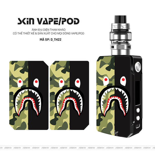 Dán Skin Vape Hình Thương Hiệu | D_TH22