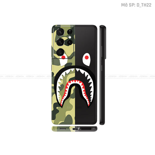 Dán Skin Galaxy S21 Series Hình Logo Bape | D_TH22