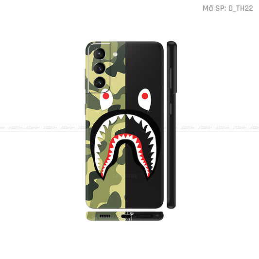Dán Skin Galaxy S21 Series Hình Logo Bape | D_TH22