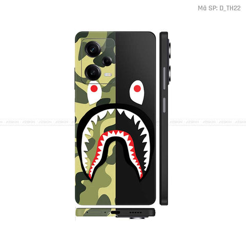 Dán Skin Xiaomi Redmi Note 12 Series Hình Thương Hiệu | D_TH22