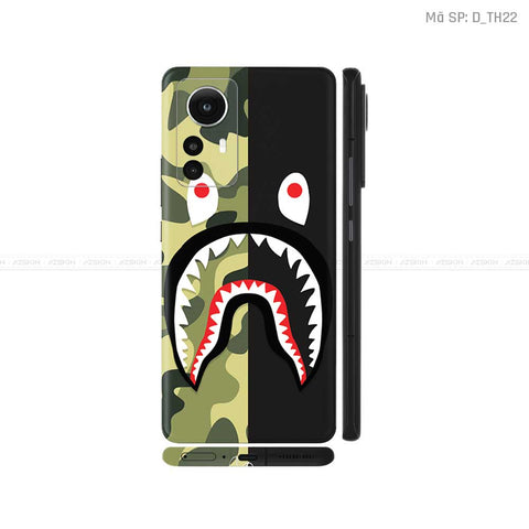 Dán Skin Xiaomi 12 Series Hình Logo - Brand | D_TH22