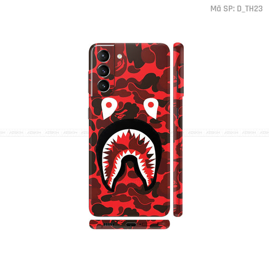 Dán Skin Galaxy S21 Series Hình Logo Bape | D_TH23