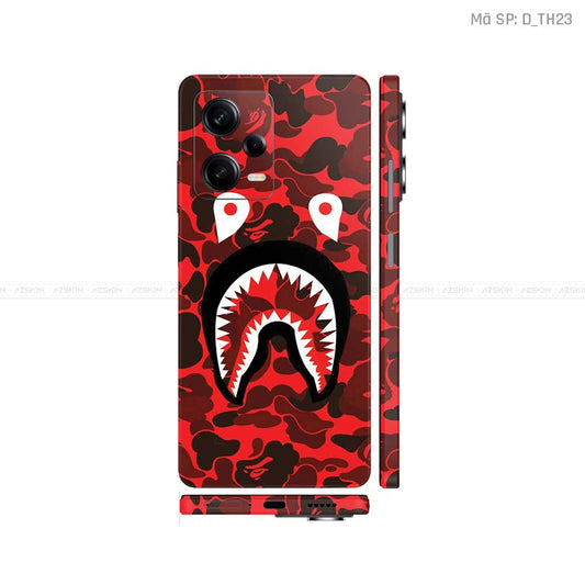 Dán Skin Xiaomi Redmi Note 12 Series Hình Thương Hiệu | D_TH23