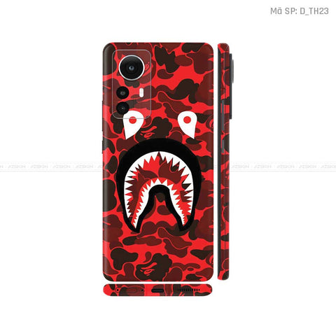 Dán Skin Xiaomi 12 Series Hình Logo - Brand | D_TH23