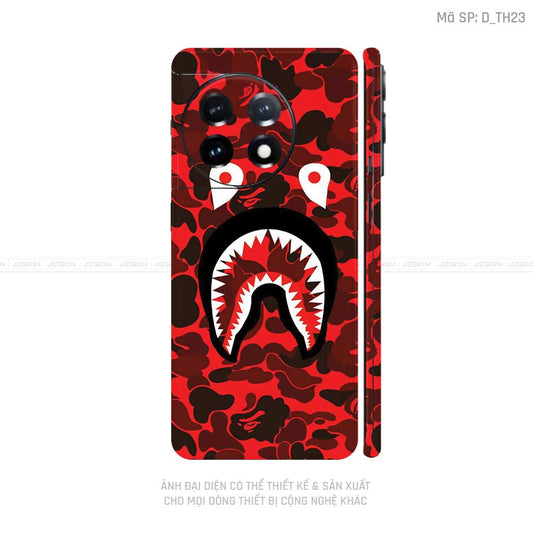 Dán Skin Oneplus 11 Series Hình BAPE   | D_TH23