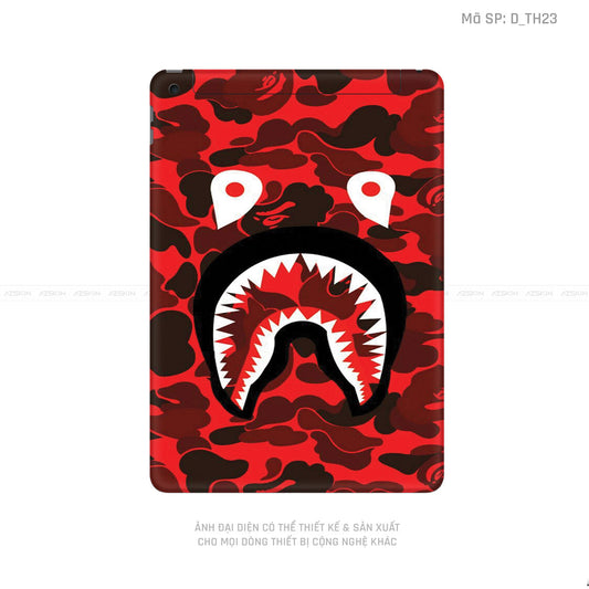 Dán Skin IPad Gen Series Hình Bape | D_TH23