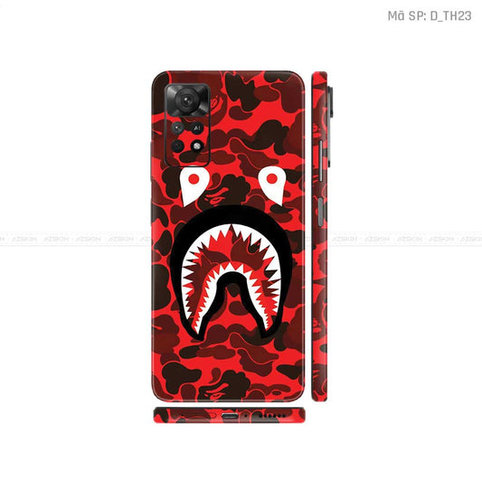 Dán Skin Xiaomi Redmi Note 11 Series Hình Thương Hiệu | D_TH23