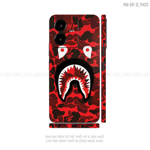 Dán Skin Vivo Y Series Hình Bape | D_TH23