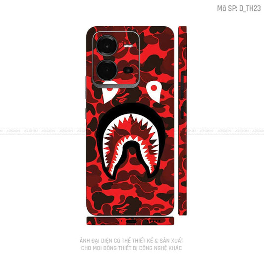 Dán Skin Vivo V Series Hình Bape  | D_TH23