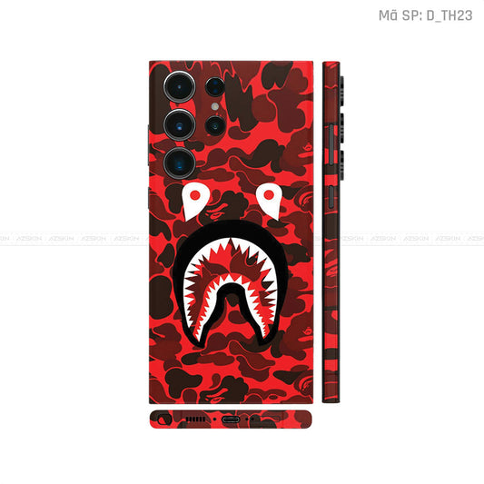 Dán Skin Galaxy S23 Series Hình Logo Bape | D_TH23