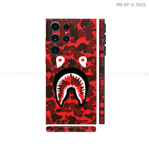 Dán Skin Galaxy S23 Series Hình Logo Bape | D_TH23