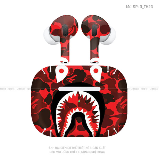 Dán Skin Tai Nghe Airpod 3 Hình Bape | D_TH23