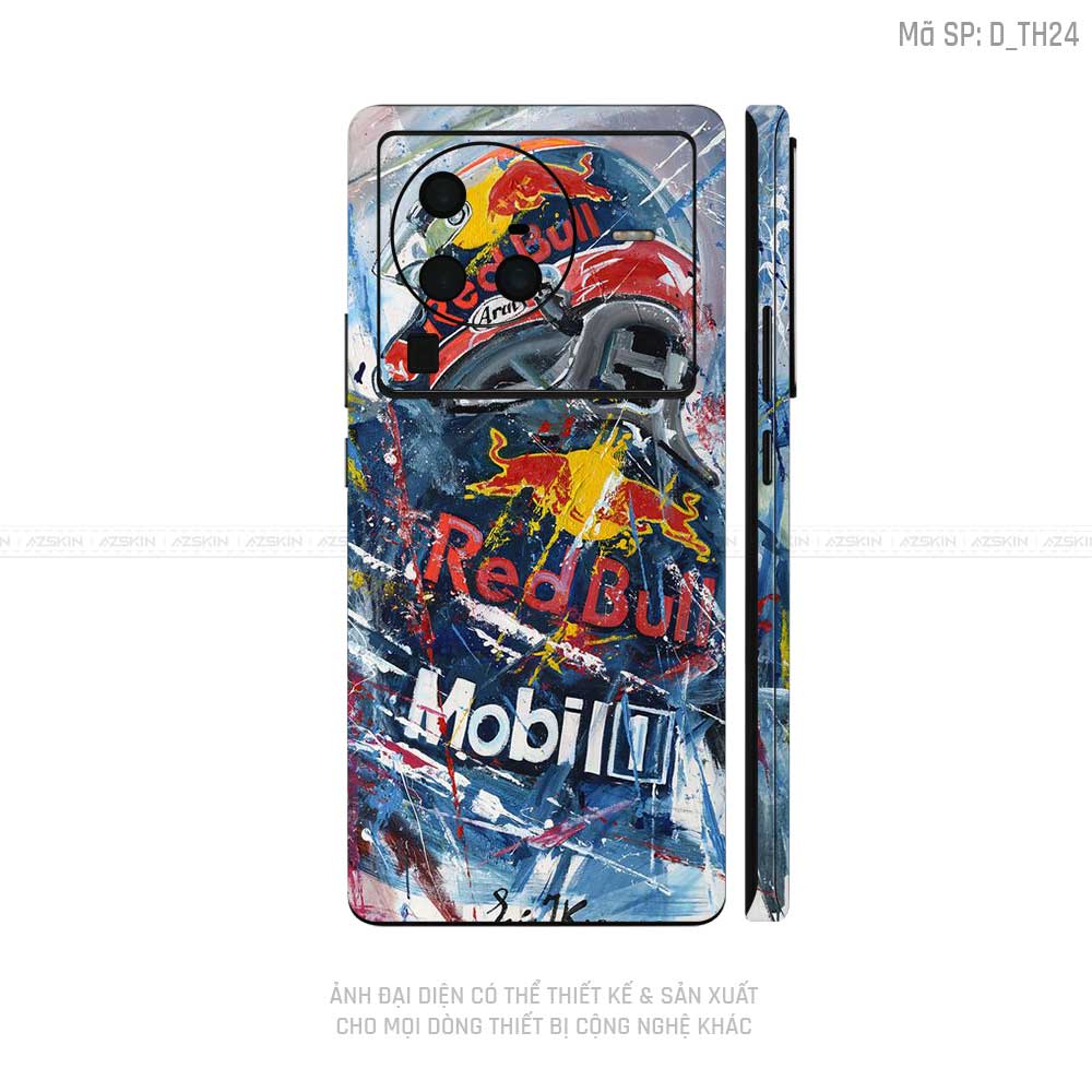 Dán Skin Vivo X Series Hình Redbull | D_TH2