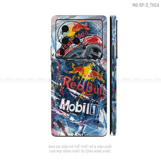Dán Skin Vivo X Series Hình Redbull | D_TH2