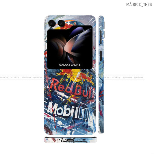 Dán Skin Galaxy Z Flip 7 Hình Redbul | D_TH24