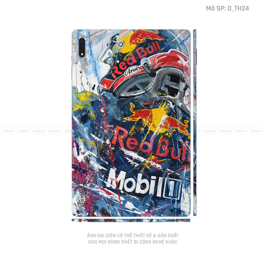 Dán Skin Galaxy Tab S8 Series Hình Redbull | D_TH24