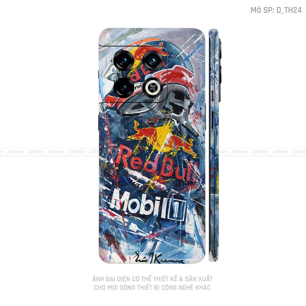 Dán Skin Oneplus 10 Series Hình Redbull | D_TH24