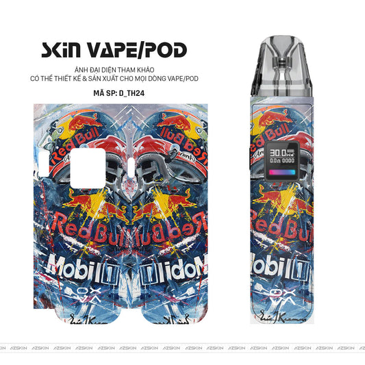 Dán Skin Pod Hình Thương Hiệu | D_TH24