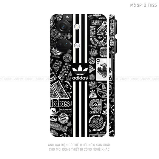 Dán Skin Oneplus Nord Series Hình Adidas | D_TH25