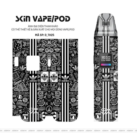 Dán Skin Pod Hình Thương Hiệu | D_TH25