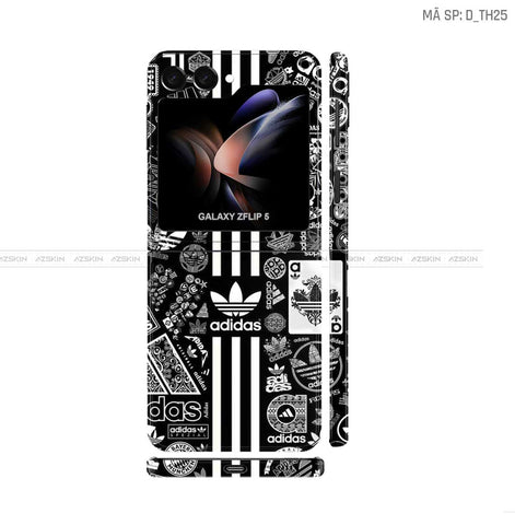 Dán Skin Galaxy Z Flip5 Hình Adidas | D_TH25
