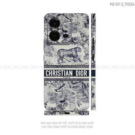 Dán Skin Vivo V Series Hình Christian Dior  | D_TH26A