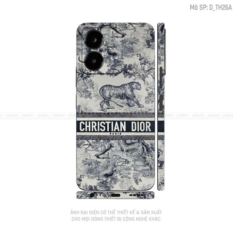 Dán Skin Vivo Y Series Hình Christian Dior | D_TH26A