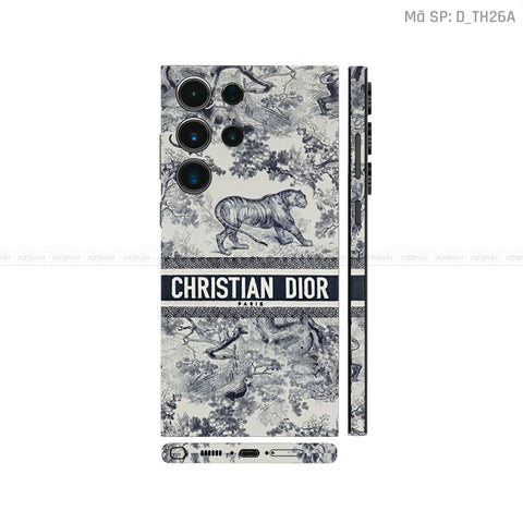 Dán Skin Galaxy S23 Series Hình Logo Christian Dior | D_TH26A