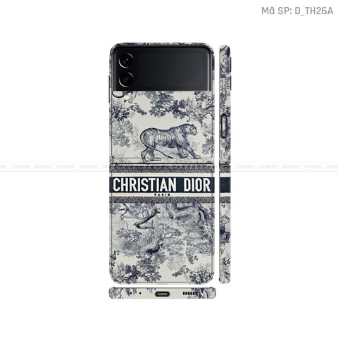 Dán Skin Galaxy Zflip4 Hình Dior | D_TH26A
