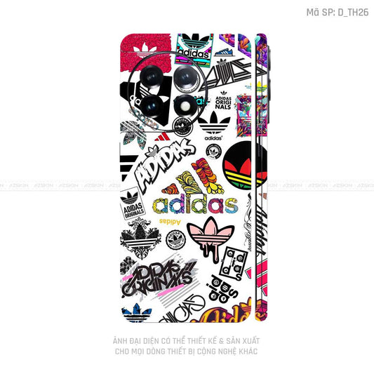 Dán Skin Oneplus 11 Series Hình Adidas   | D_TH26