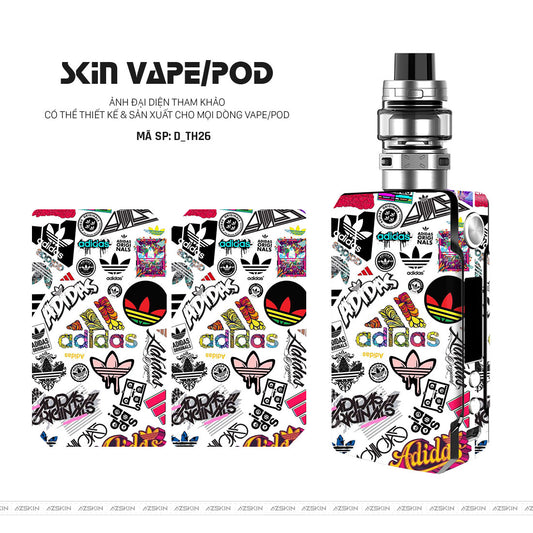 Dán Skin Vape Hình Thương Hiệu | D_TH26