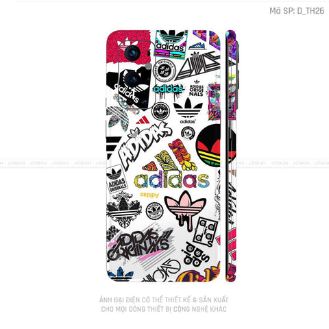 Dán Skin Oneplus 8/9 Series Hình Adidas | D_TH26