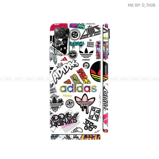 Dán Skin Xiaomi Redmi Note 11 Series Hình Thương Hiệu | D_TH26