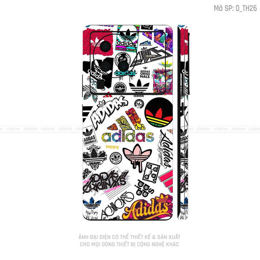 Dán Skin Vivo X Series Hình Adidas | D_TH26