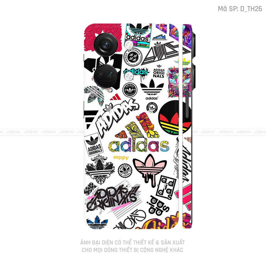 Dán Skin Oneplus Nord Series Hình Adidas | D_TH26