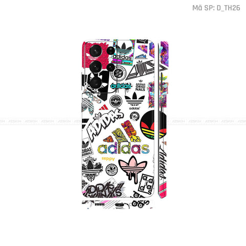Dán Skin Galaxy S21 Series Hình Sticker Adidas | D_TH26