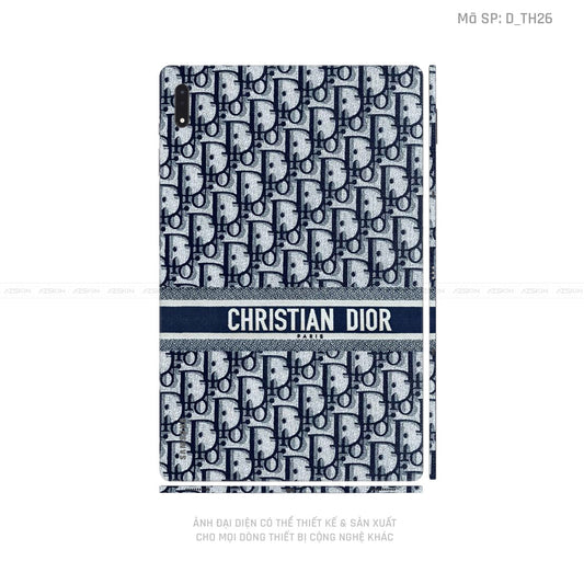 Dán Skin Galaxy Tab S8 Series Hình Christian Dior | D_TH27