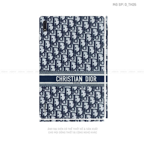 Dán Skin Galaxy Tab S7 Series Hình Christian Dior | D_TH27