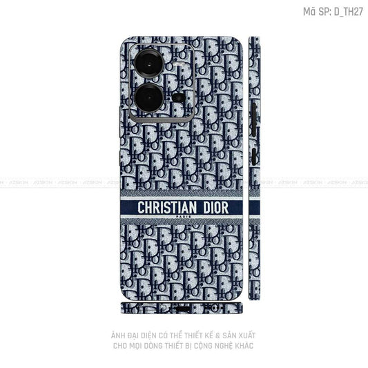 Dán Skin Vivo V Series Hình Christian Dior  | D_TH27
