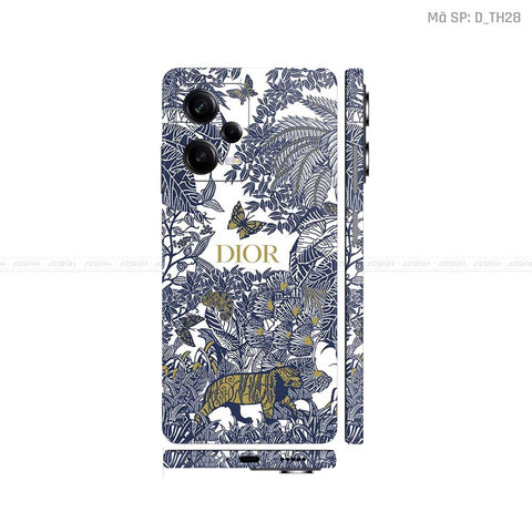 Dán Skin Xiaomi Redmi Note 12 Series Hình Thương Hiệu | D_TH28