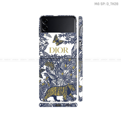 Dán Skin Galaxy Zflip4 Hình Dior | D_TH28