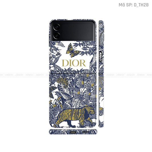 Dán Skin Galaxy Zflip3 Hình Dior | D_TH28