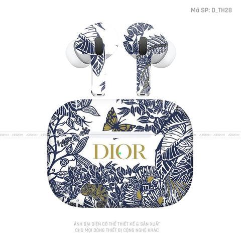 Dán Skin Tai Nghe Airpod Pro/ Pro 2 Hình Dior |D_TH28