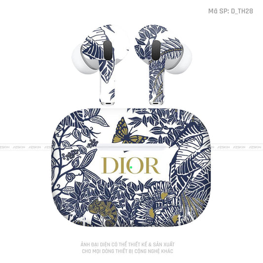 Dán Skin Tai Nghe Airpod 3 Hình Dior | D_TH28