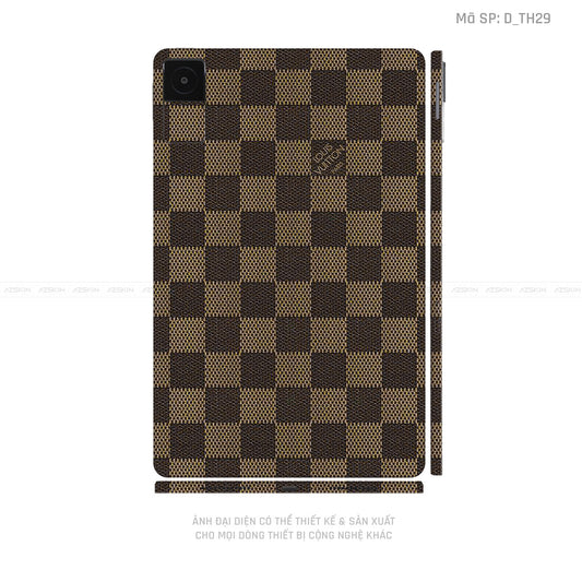 Dán Skin Máy Tính Bảng Xiaomi Mipad Hình Pattern LV | D_TH29