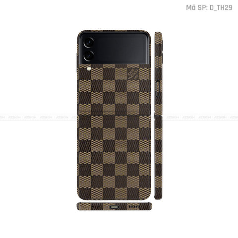 Dán Skin Galaxy Zflip3 Hình Pattern LV| D_TH29