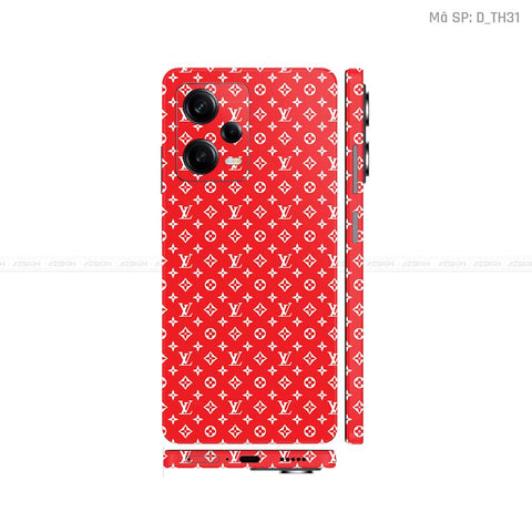 Dán Skin Xiaomi Redmi Note 12 Series Hình Thương Hiệu | D_TH31