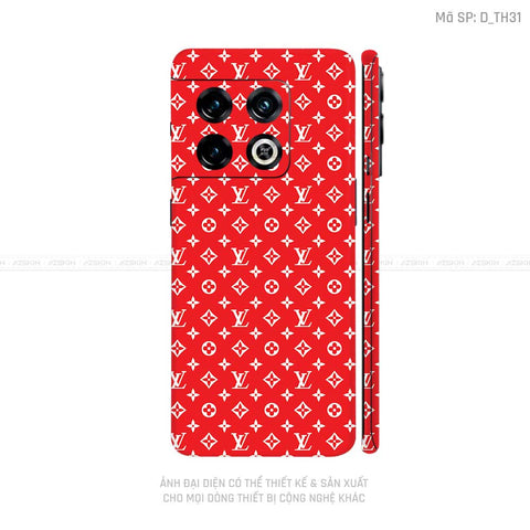 Dán Skin Oneplus 10 Series Hình Pattern LV | D_TH31