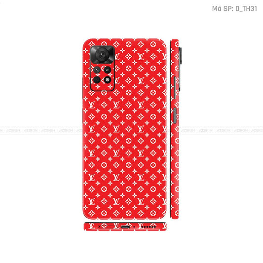 Dán Skin Xiaomi Redmi Note 11 Series Hình Thương Hiệu | D_TH31