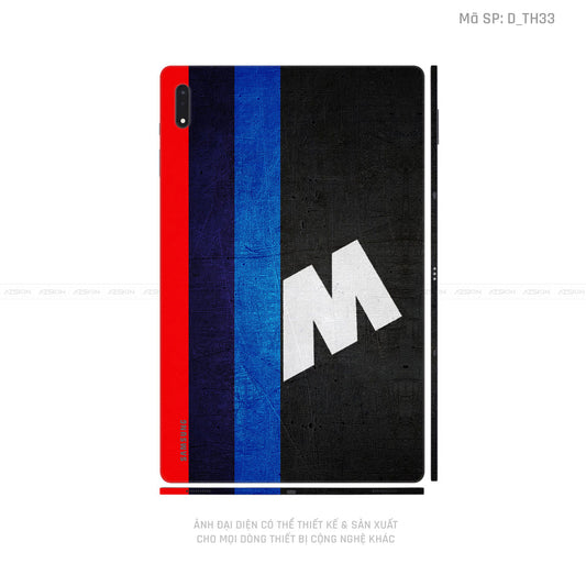 Dán Skin Galaxy Tab S8 Series Hình Thương Hiệu | D_TH33